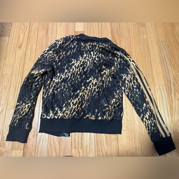 Leopard and Camouflage Print Reversible Women's Jacket - Picture 7 of 10